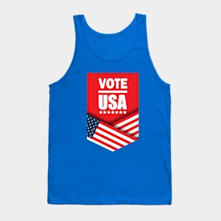 Vote USA Flag T-shirt Tank Top